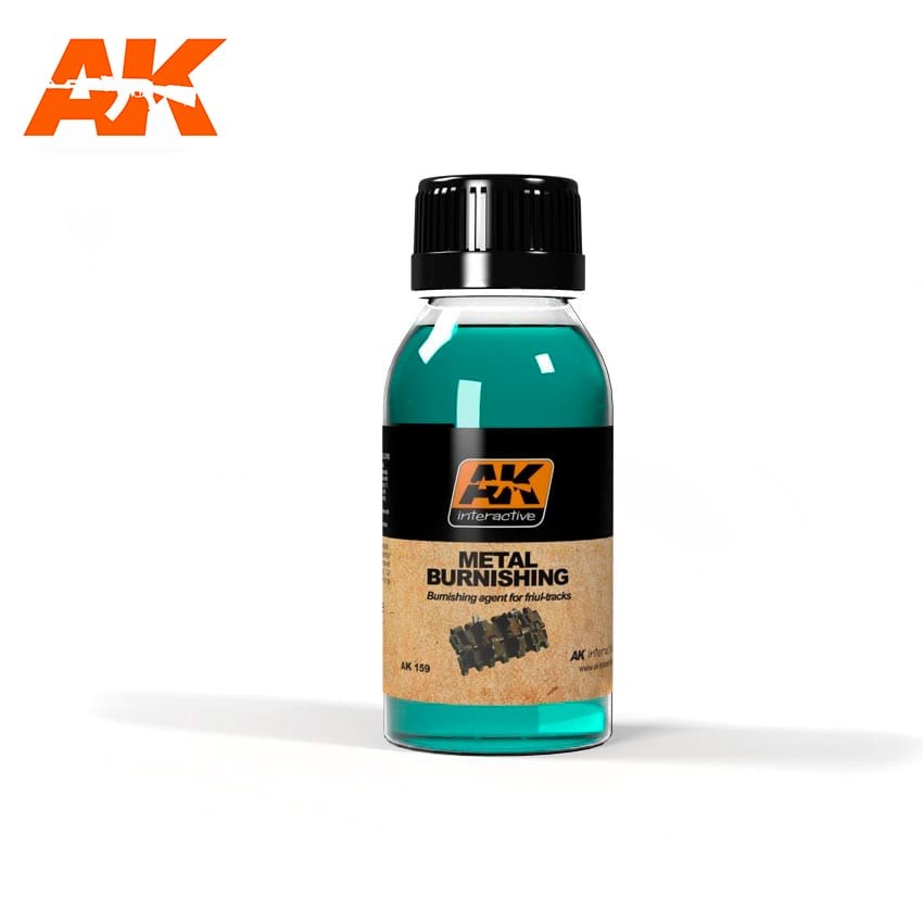AK Interactive AK159 Metal Burnishing Fluid 100ml