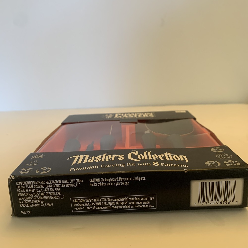 Pumpkin Masters Masters Collection Pumpkin Carving Kit, 5 Tools, Pattern Oty.2