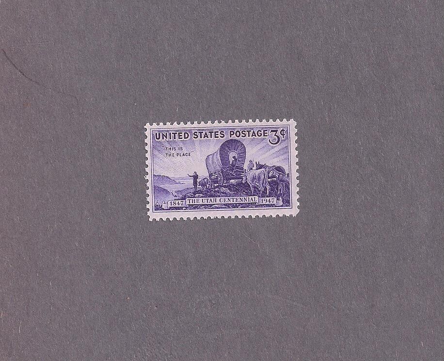 #950 Utah Centennial Issue mint NHOG