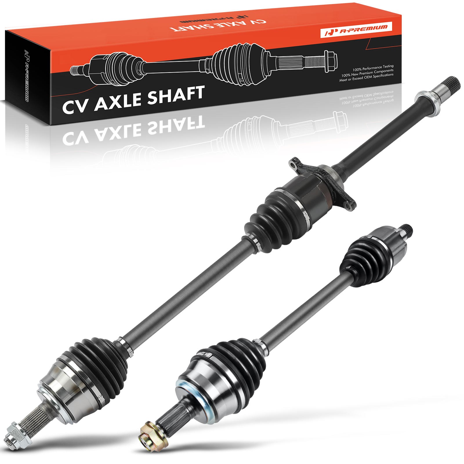 A-Premium Pair Front CV Axle Assembly for Honda Pilot 2016-2020 Acura MDX 14-15