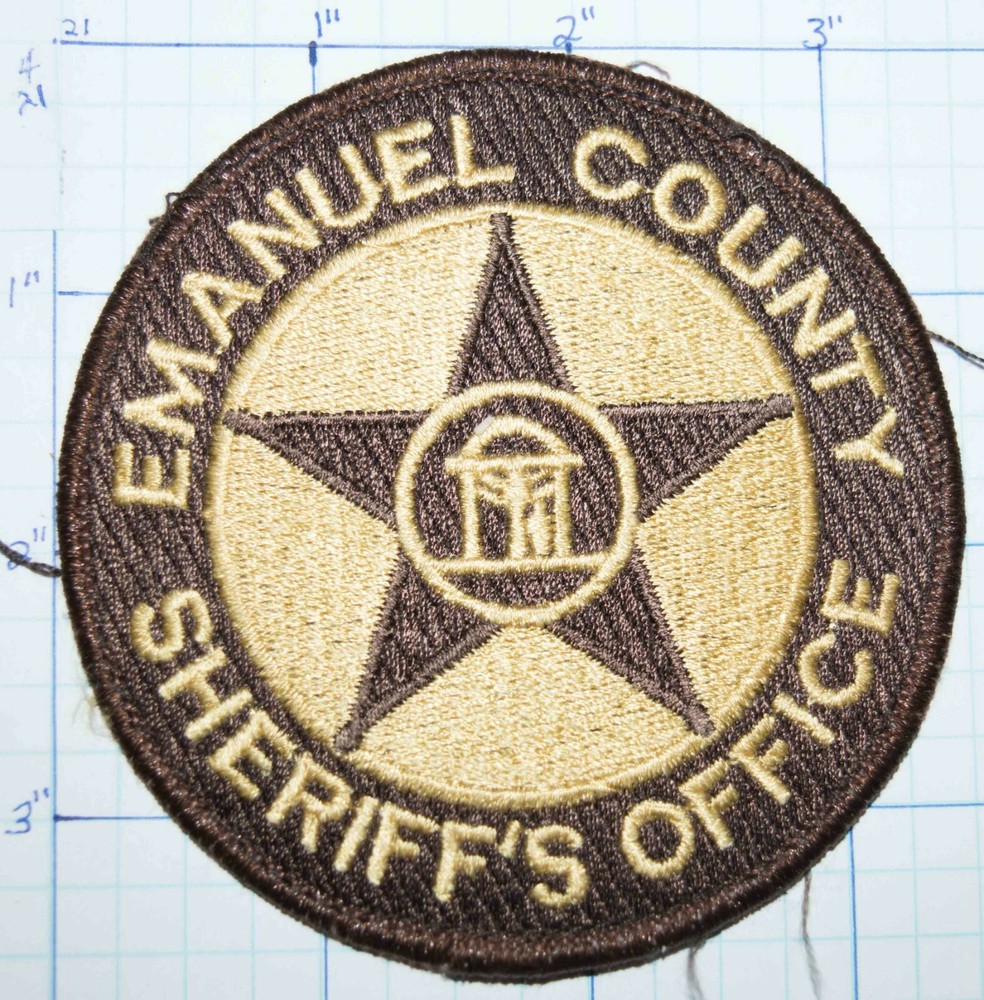 GEORGIA, EMANUEL COUNTY SHERIFF'S OFFICE PATCH