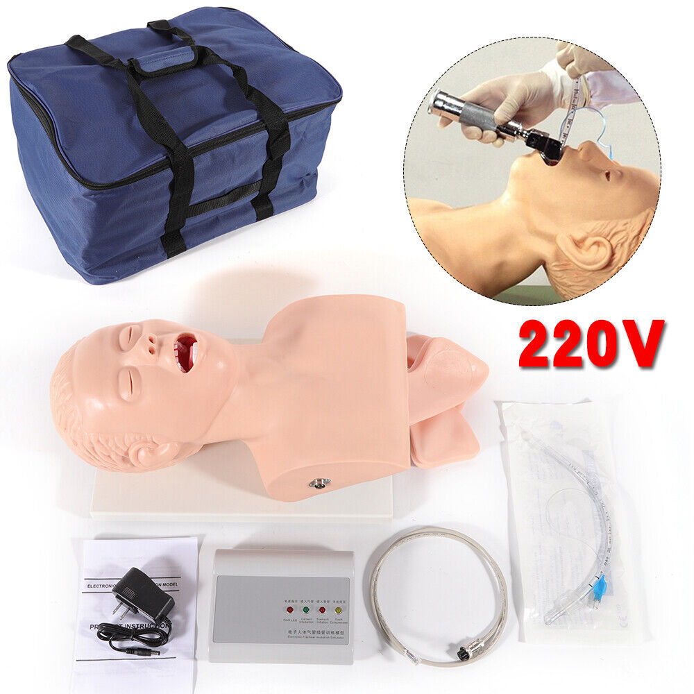Intubation Manikin Study Teaching Simulator Airway Management Trainer Tool Model