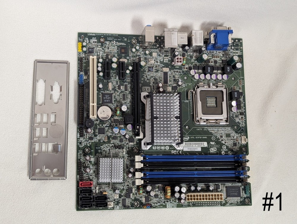Intel® Desktop Board Bearlake SOCKET 775PIN D82085-802 IO SHIELD E210882
