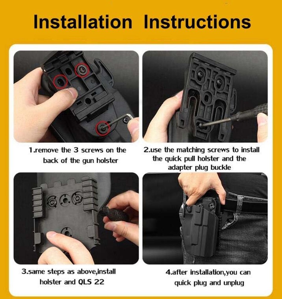 Quick Locking System Kit with QLS 19 Locking Fork and QLS 22 Receiver Plate P...