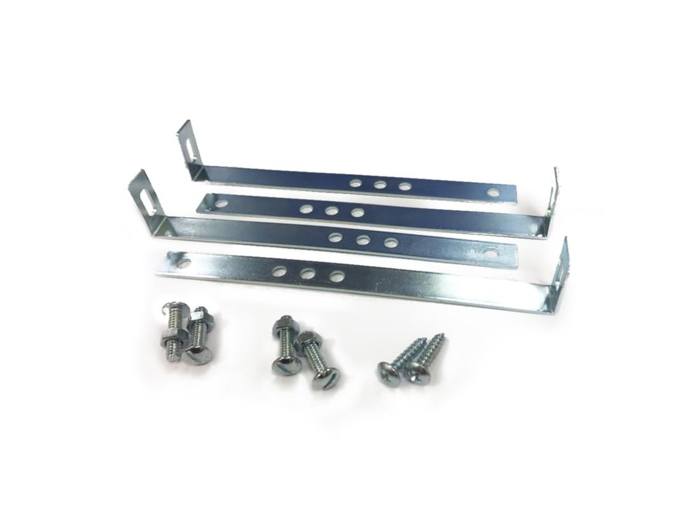 MB100000 Galvanized Steel Mailbox Mounting Bracket Universal Base Adapter