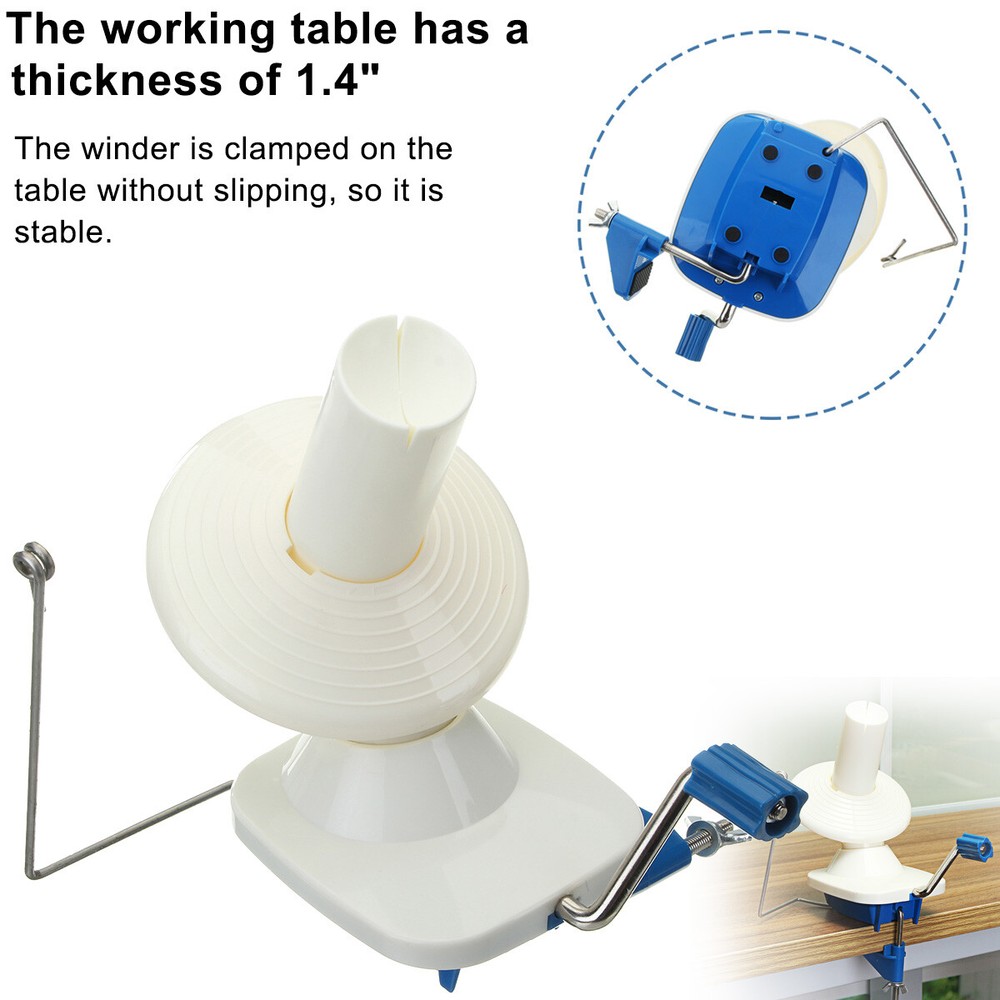 Manual Knitting Machine Yarn Swift Fiber Wool String Thread Ball Winder Holder
