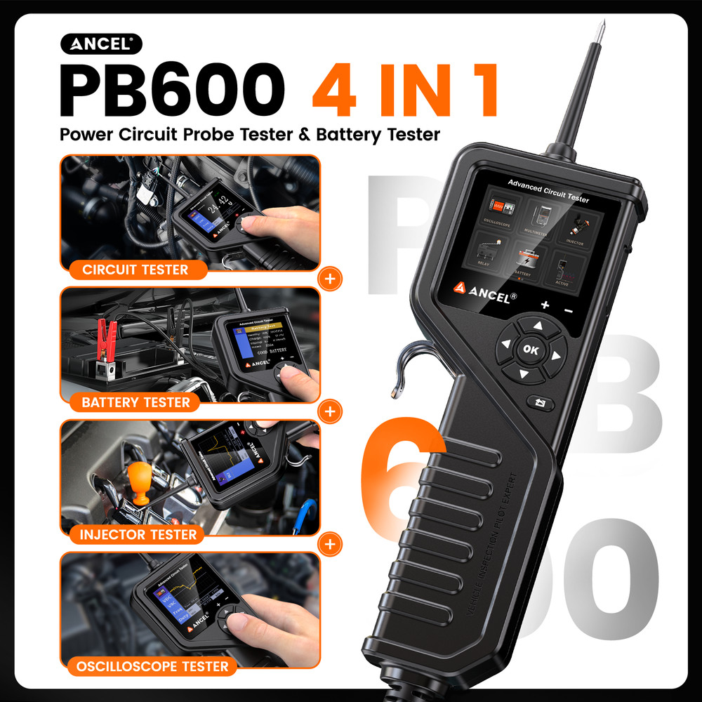 Car Circuit Probe Tester Kit Component Activation & Injector Electrical Tester