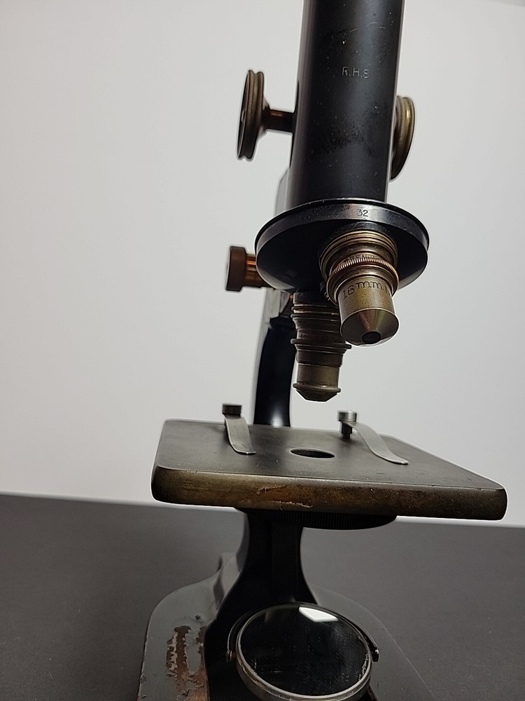 Antique Spencer Microscope ~ Lens Buffalo NY Brass