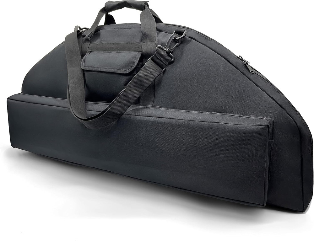 Compound Bow Case Soft Bow Padded Case Light-Weight Bow Carry Bag with Arrow Poc