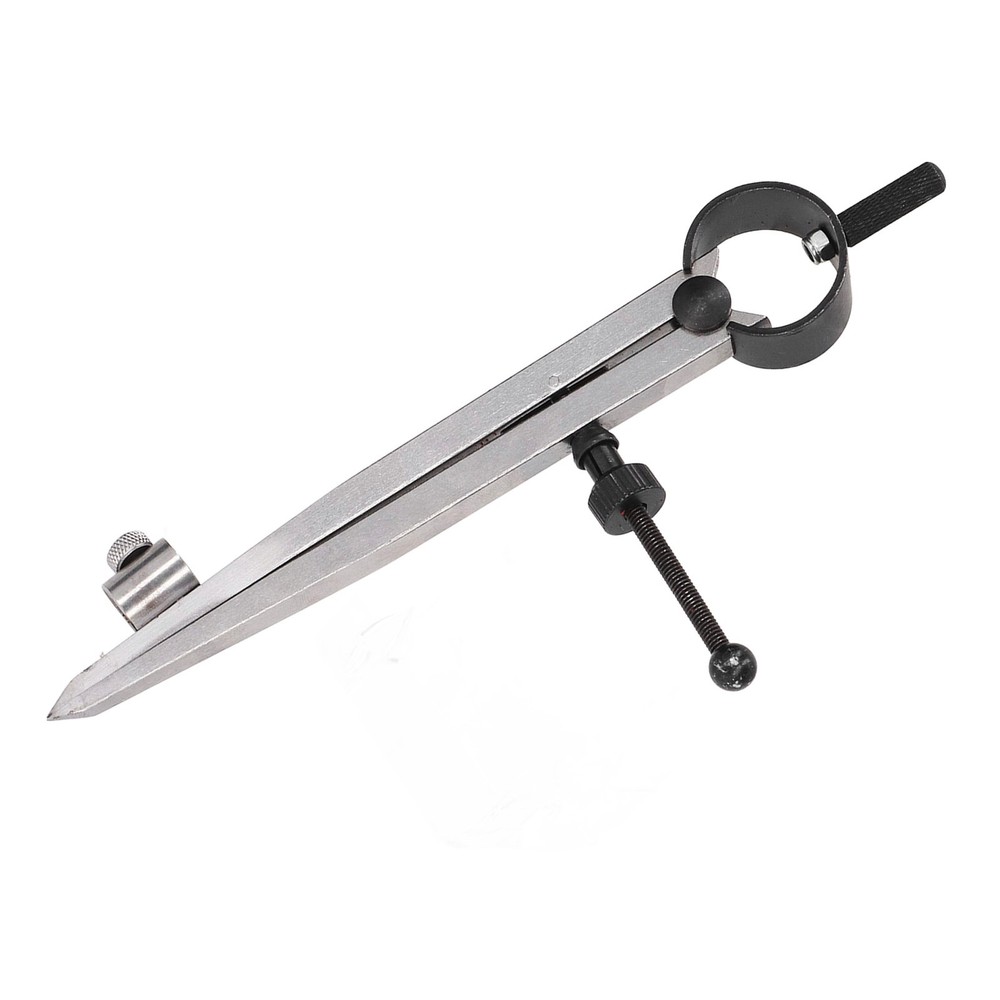 Wing Divider Gauge Carbon Steel Adjustable Angle Lockable Scribing Tool For