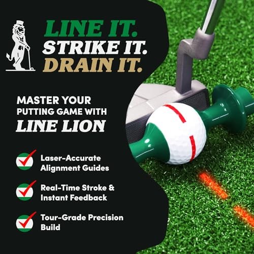 Putting Trainer – Golf Training Aid for Consistent Roll, Precision Start Line