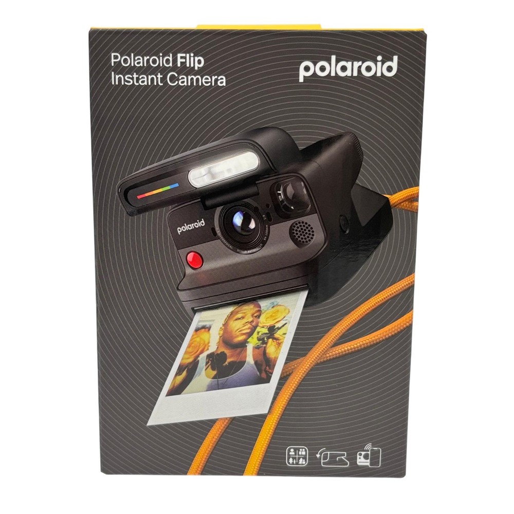 Polaroid 9152 Flip Instant Camera - Black