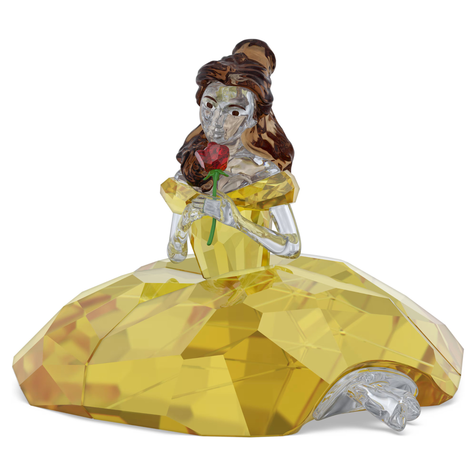 Swarovski Crystal  Disney Beauty And The Beast Belle Figurine 5715975