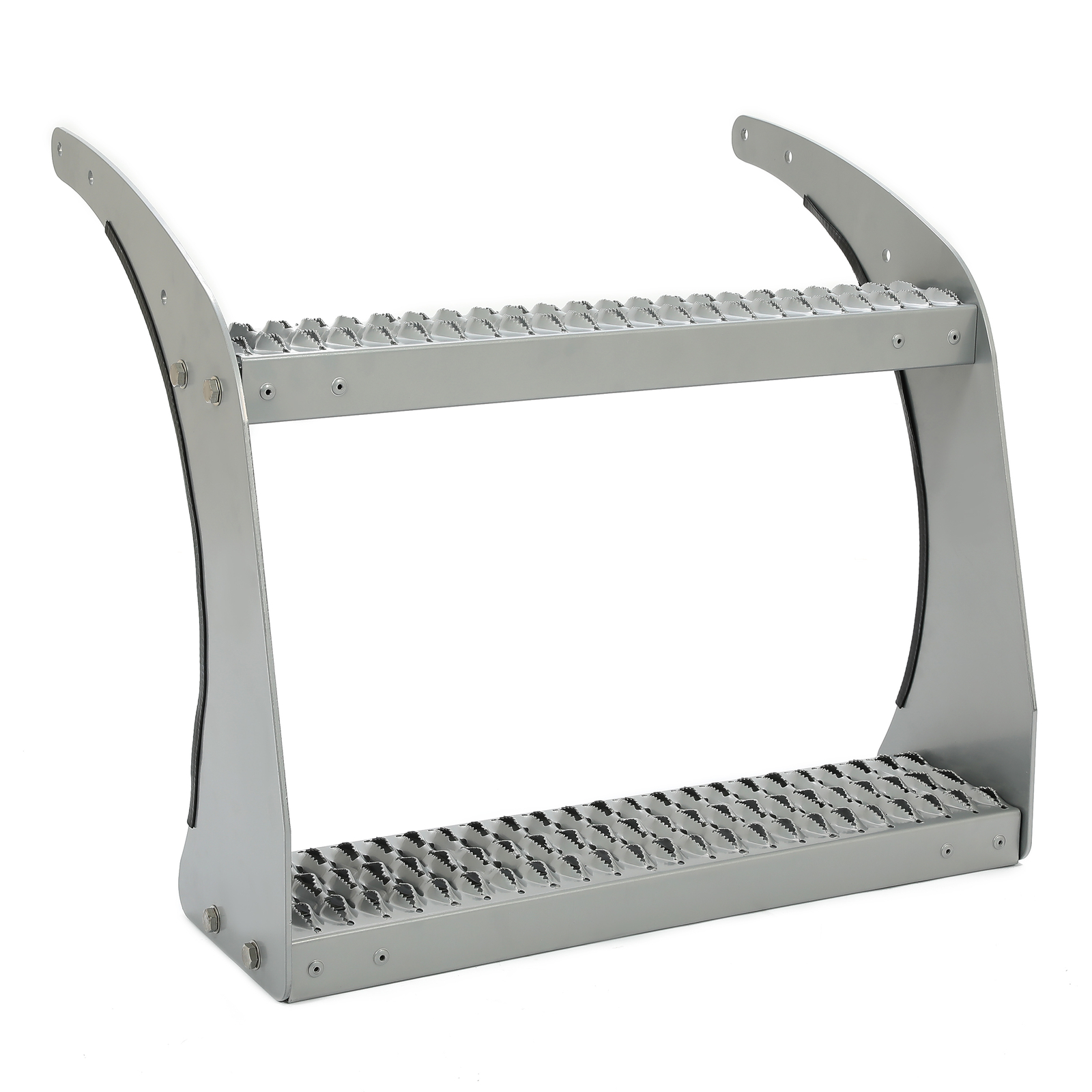 For Peterbilt Universal 26" Fuel Tank Step Bracket Kit Heavy Duty Powder Coated