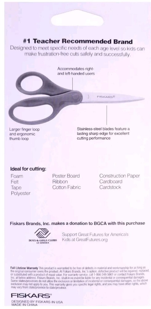 NEW Fiskars scissors Graduate