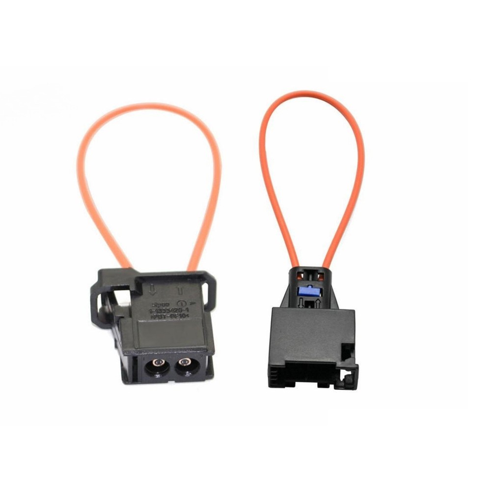 MOST Optical Optic Fiber Loop Bypass Connector Cable Socket MALE &FEMALE Adapter