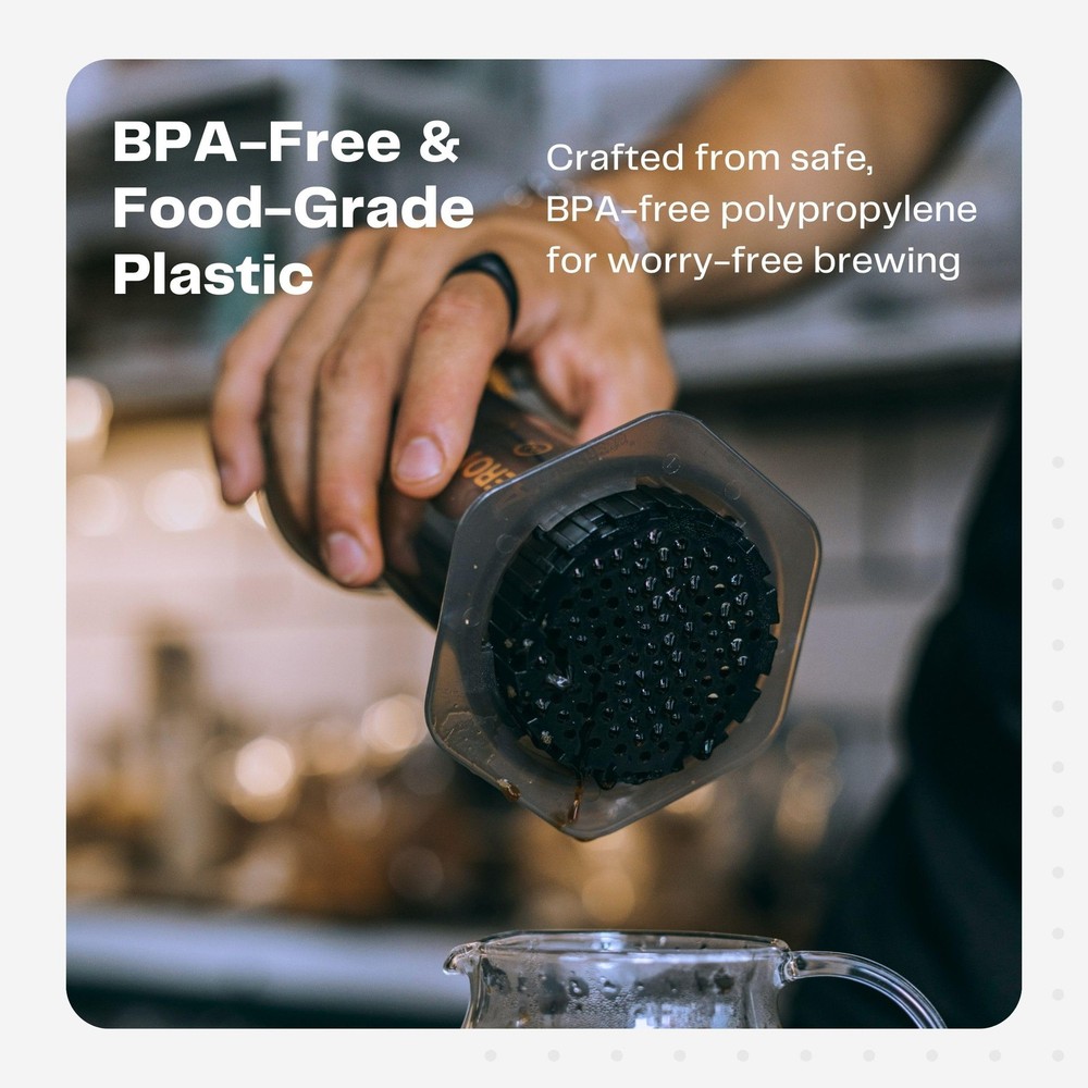 Coffee Maker Filter Cap – Compatible with Popular Compact 1pack, Schwarz