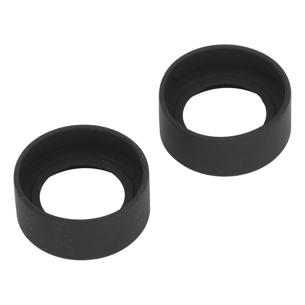 2-2 Pcs Microscope Eyepiece Eye Cup 41mm Diameter Flat Angle Rubber Eyepiece