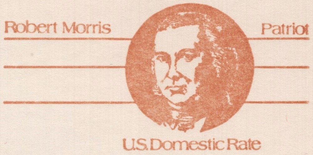 #UY33 Robert Morris, Mint **ANY 5=FREE SHIPPING**