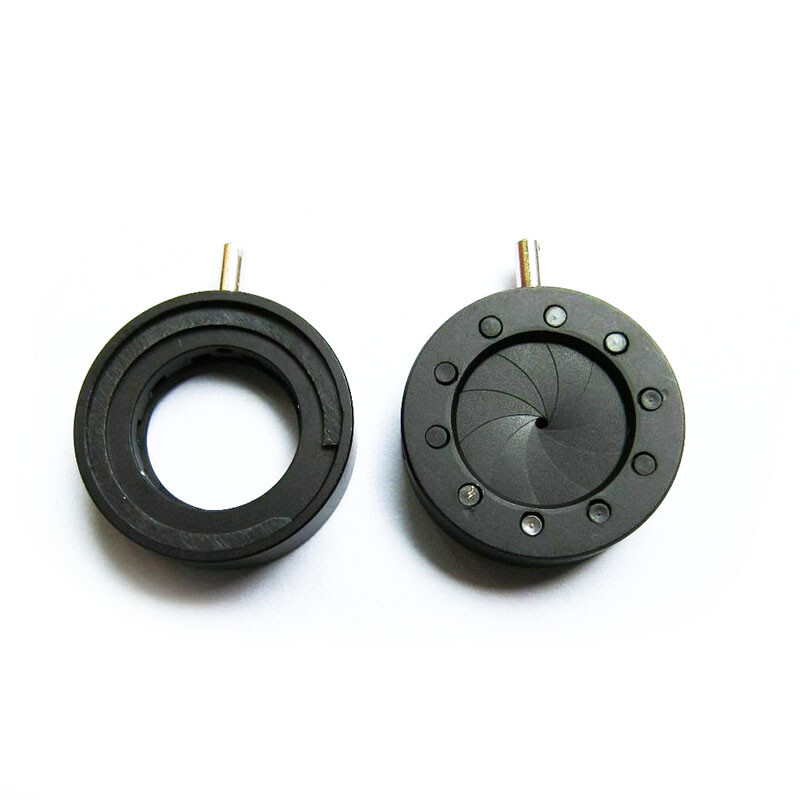 1-8mm Mechanical Adjustable Iris Diaphragm f Biological Microscope Camera Laser