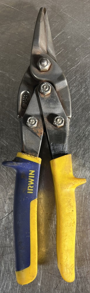 Irwin Straight Tin Snips CrM