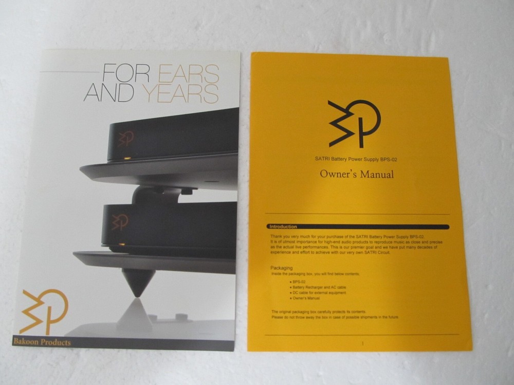 Bakoon BPS-02 SATRI Battery Power Supply