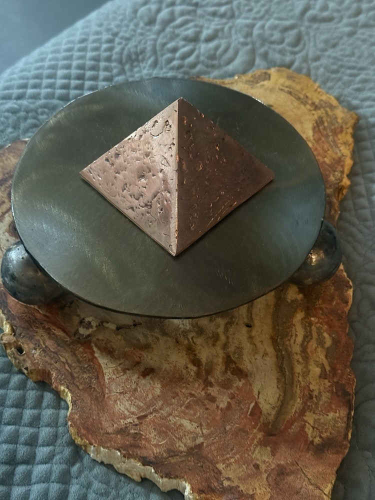Solid Copper Meditation Pyramid 4 Lbs