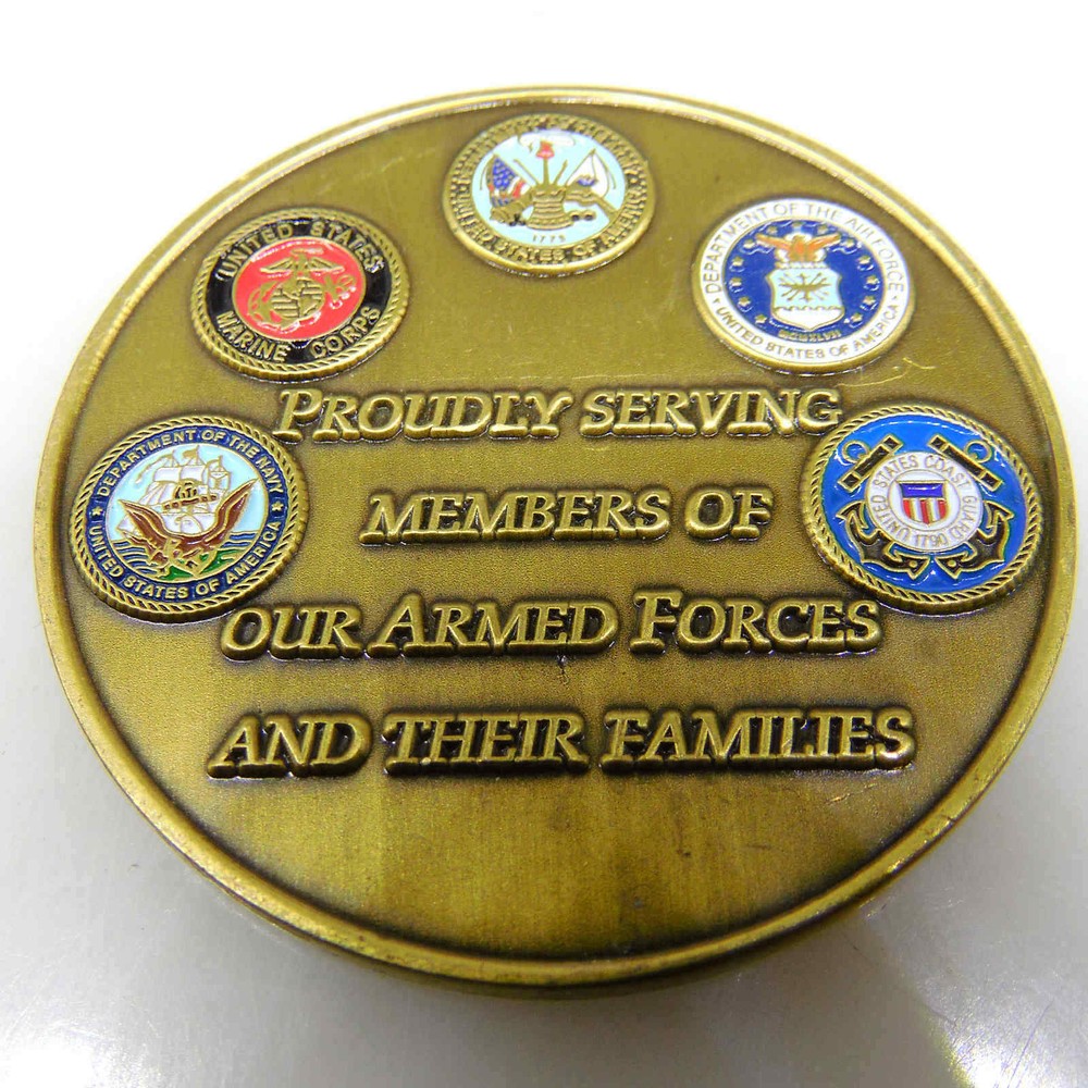 ARMED FORCES FOUNDATION CHALLENGE COIN