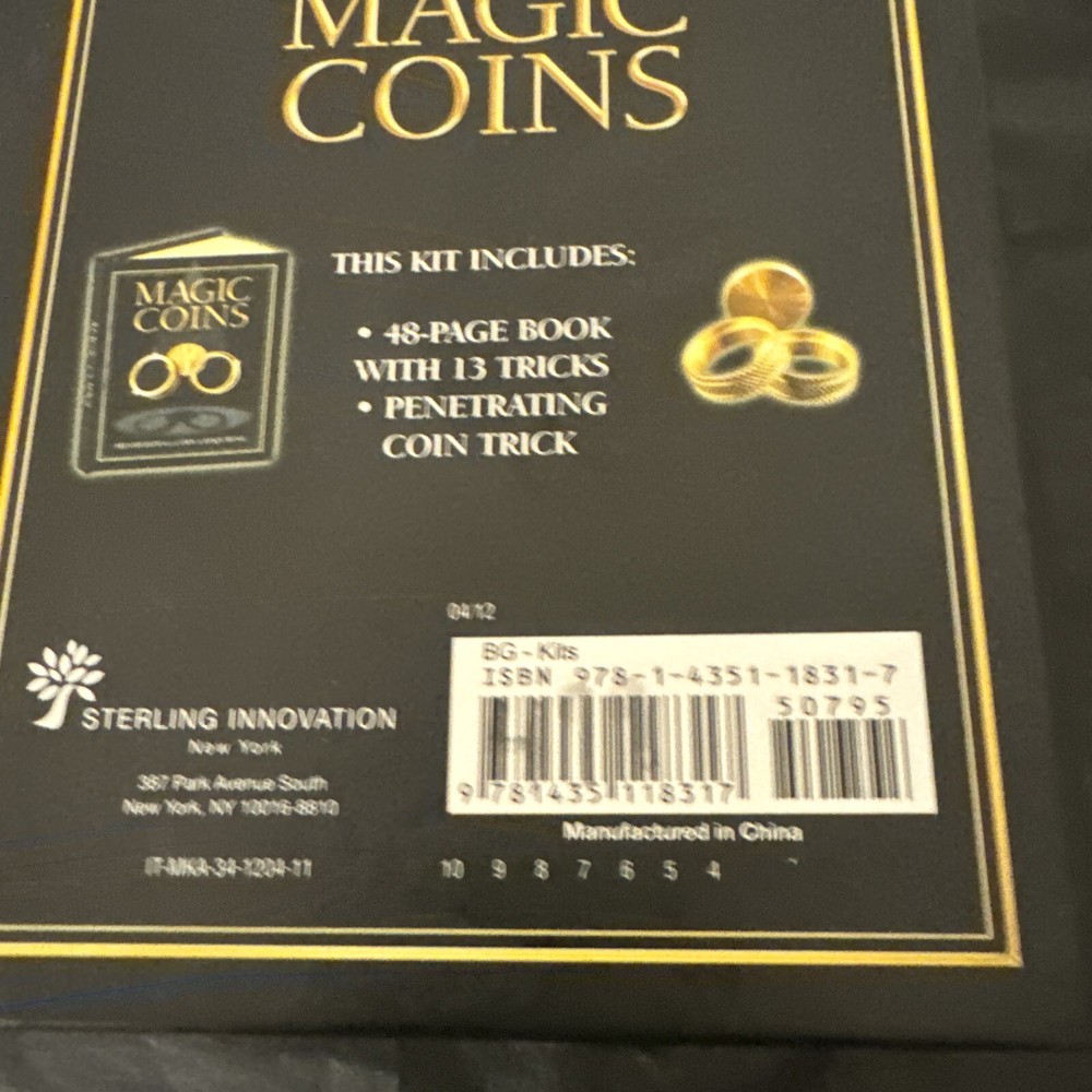 Mesmerizing Coin Conjuring Magic Coins Kit