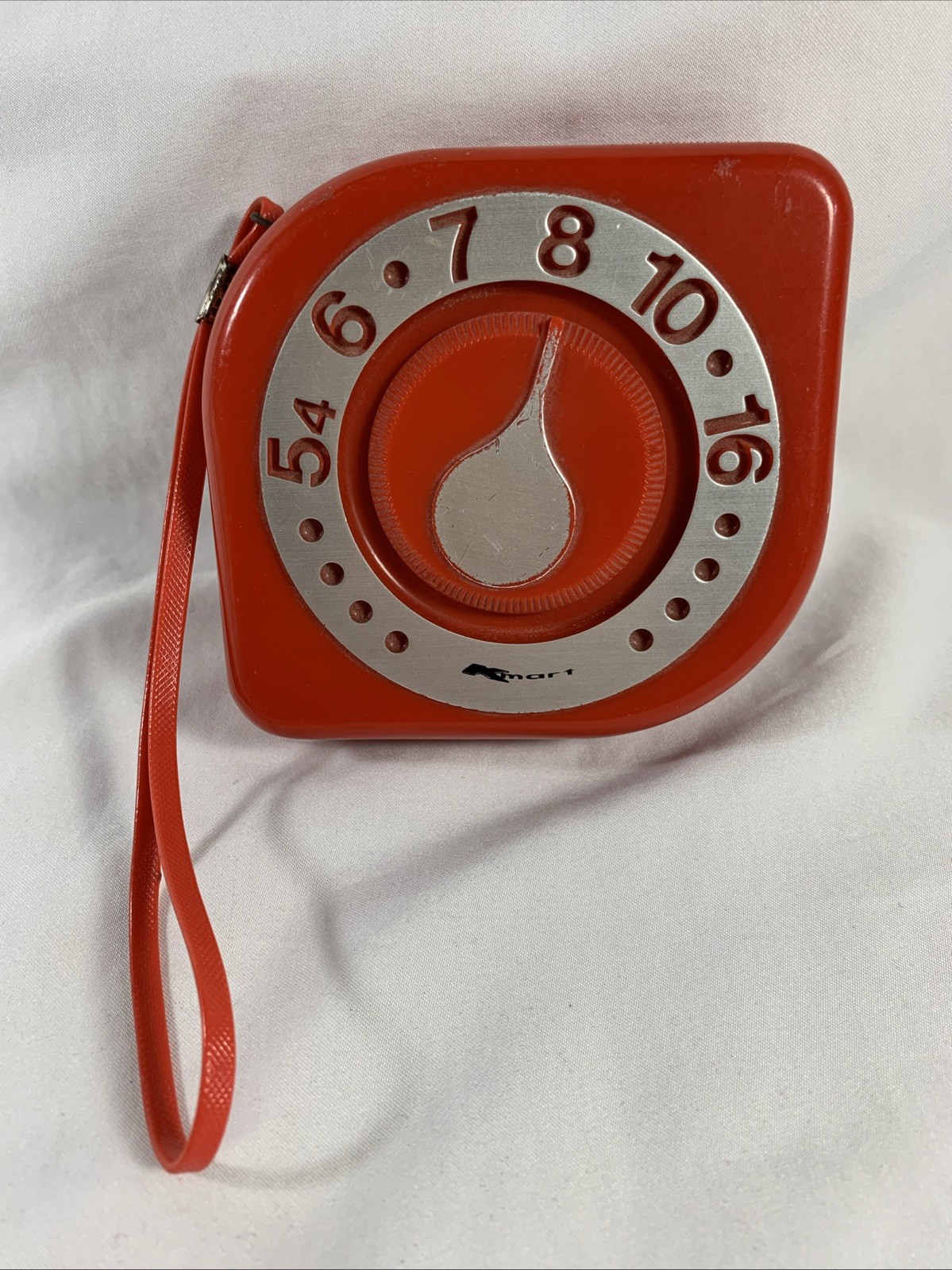 Vintage Kmart Red AM Transistor Radio Wrist Strap **Not Tested**