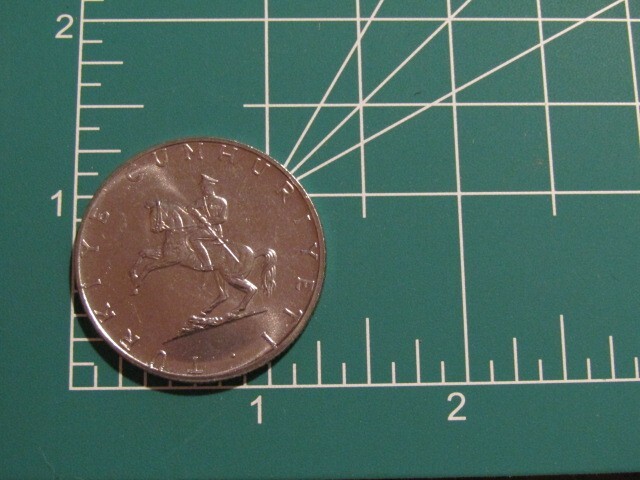 Turkey 1974 5 Lira unc Coin