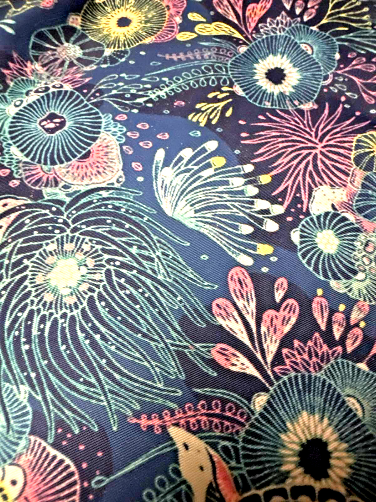 Sakroots Crossbody Bag Royal Blue Eco Twill Triple Zip Purse, EC, BOHO