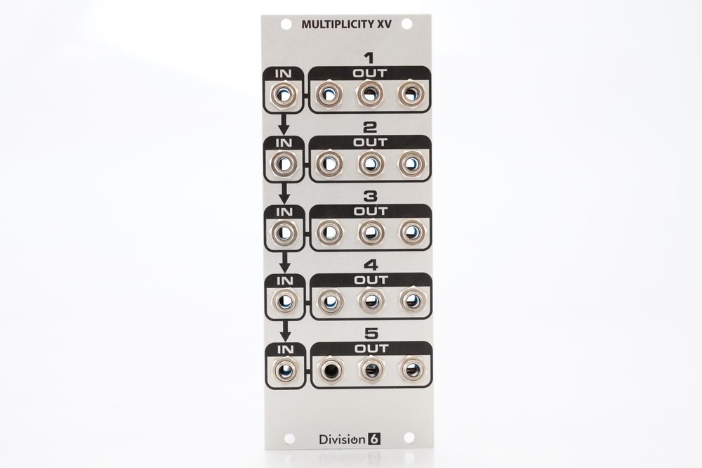 Division 6 Multiplicity XV Buffered Mult Eurorack Module #52885
