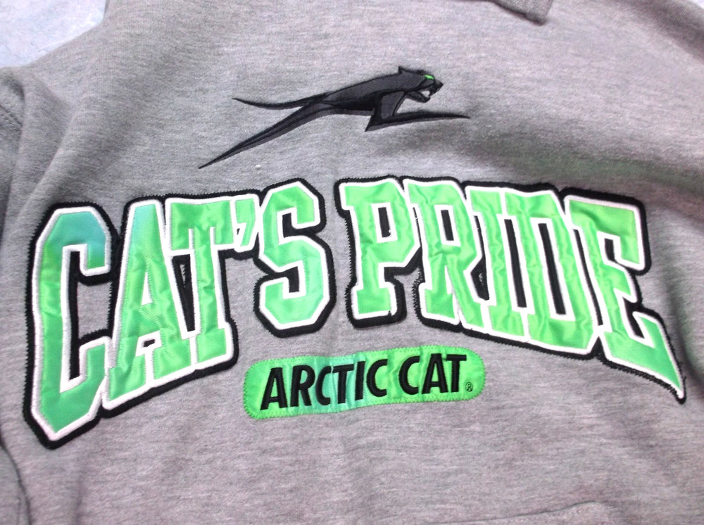 Arctic Cat, Cat's Pride Pullover Hooded Sweatshirt, Large