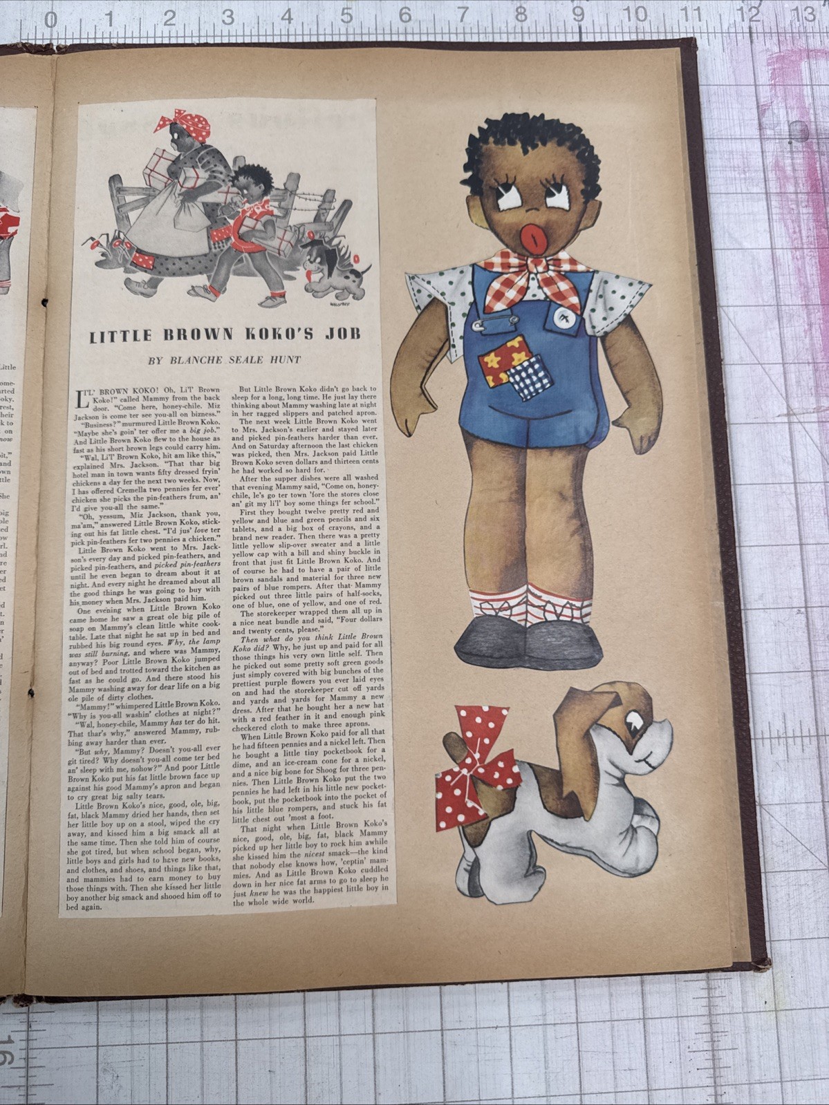 Scrapbook Collection Of Little Brown Koko Magazine Stories