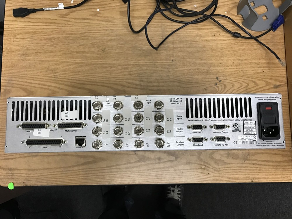 Dolby Digital DP570 Multi-Channel Audio Tool