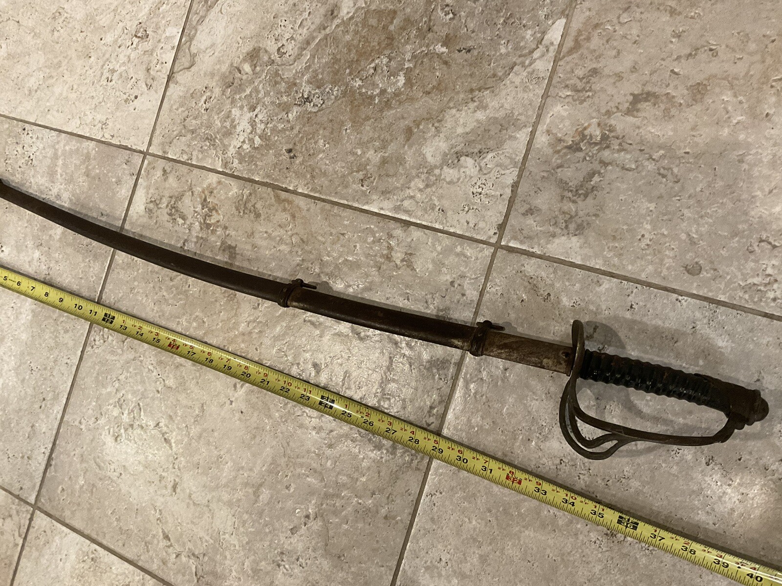 ORIGINAL INDIAN WARS 1800S CAVALRY SWORD SABER