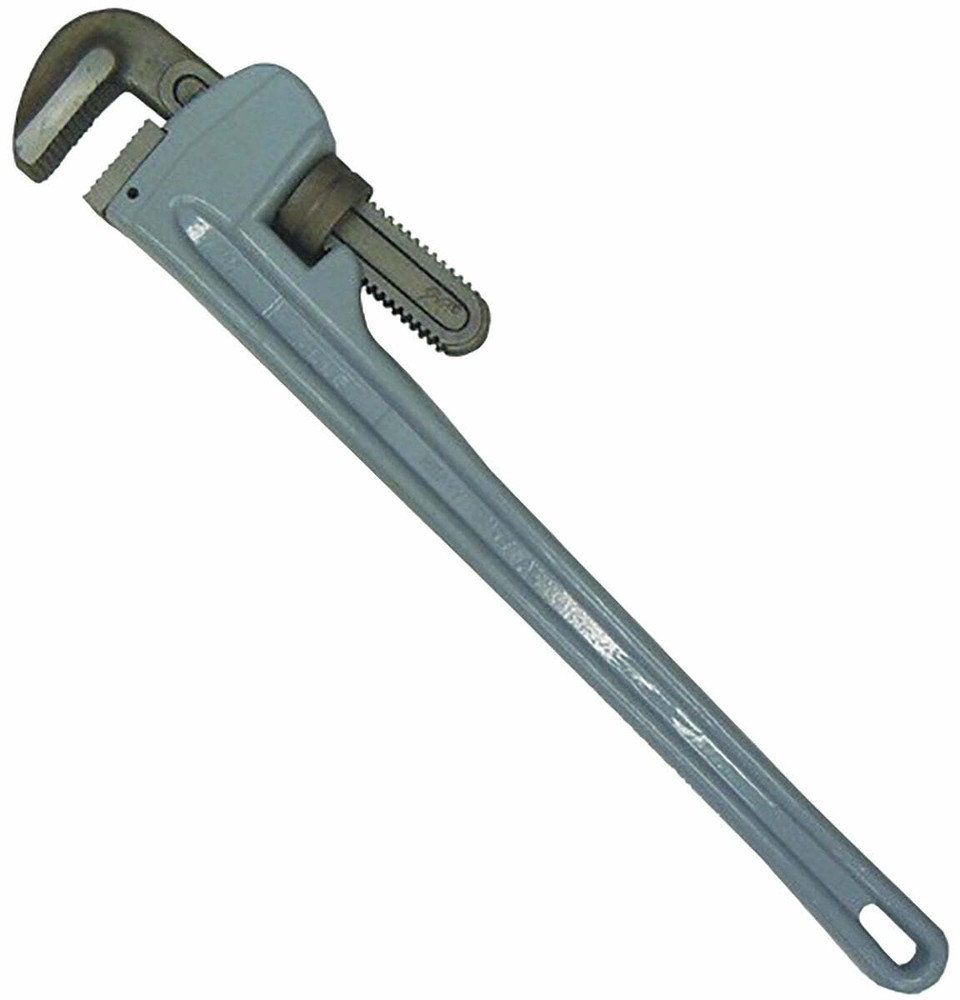 24" Aluminum Pipe Wrench Rust Proof, Reduced Weight