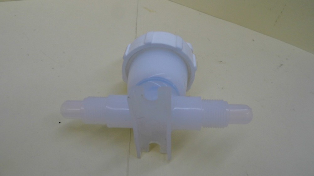 FLUOROWARE 201-46-01 ⅜"FT 2-WAY MANUALLY ACTUATED DIAPHRAGM VALVE