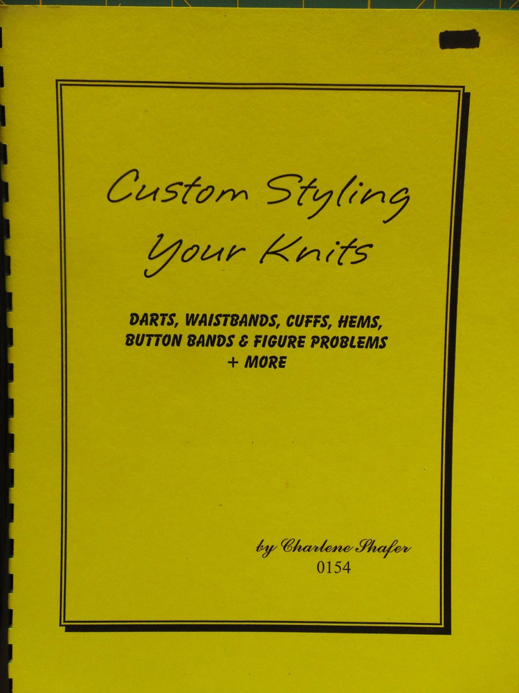 Charlene Shafer Machine Knitting Book #154 Various Patterns