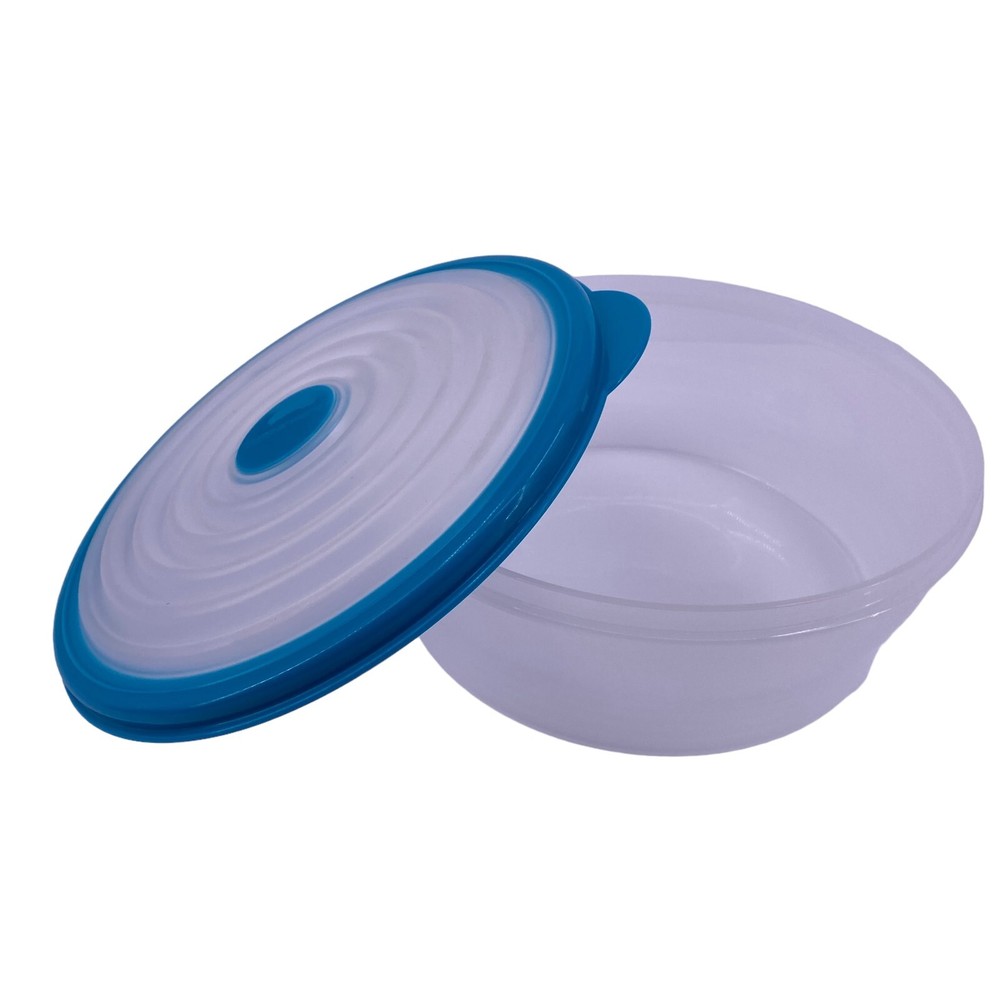 Tupperware Stuffables Set of 2 Large Containers 4 & 6 Cup Expandable Seals