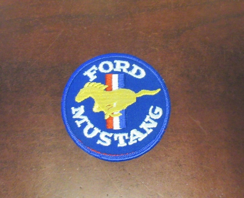 NEW Mustang 3 inch Round Patch