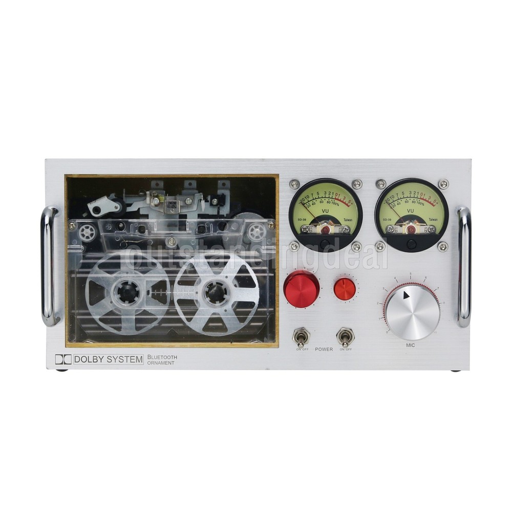 RGB Retro Light Audio UV Level Meter Rotatable Disk Transparent Version os67