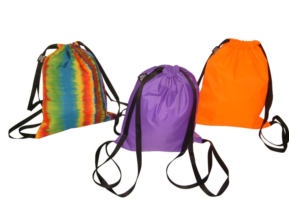 Drawstring Backpack, Gym Cinch Backpack, Light Weight And Durable Made In USA.