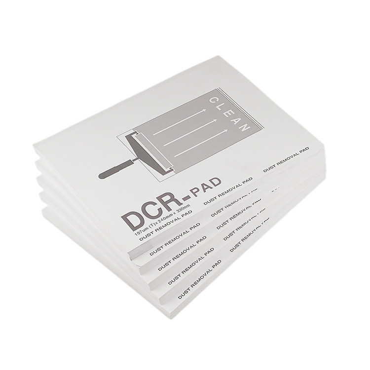 DCR Reusable Rolling Cleaning Sticky Paper Pad For Silicon Hand Rollers