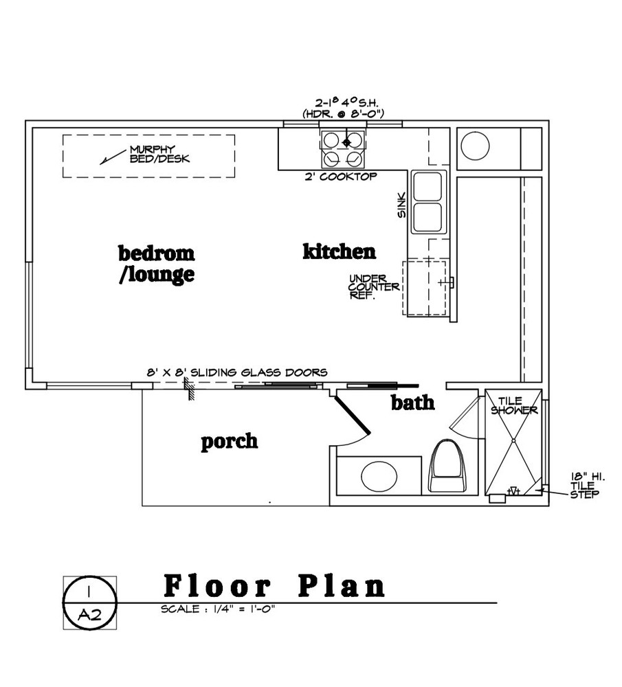 Zen-Lounge- Home Adu plan 24x18