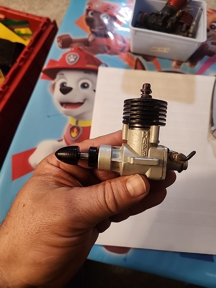 MAP3  2.5 RUSSIAN  U CONTROL MODEL AIRPLANE DIESEL ENGINE CONTROL LINE