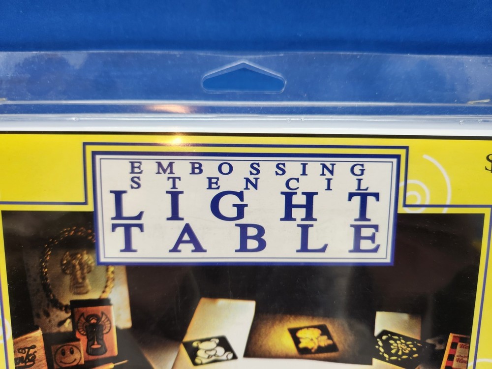 Embossing Stencils, Tool & Light Table Unopened