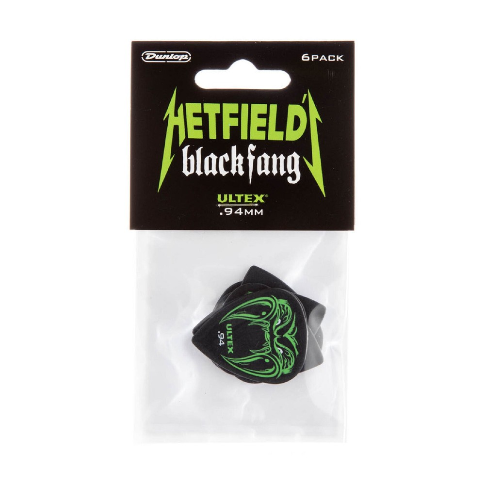 PH112P.94 Hetfield's Black Fang Picks .94mm, 6 Pick Pack