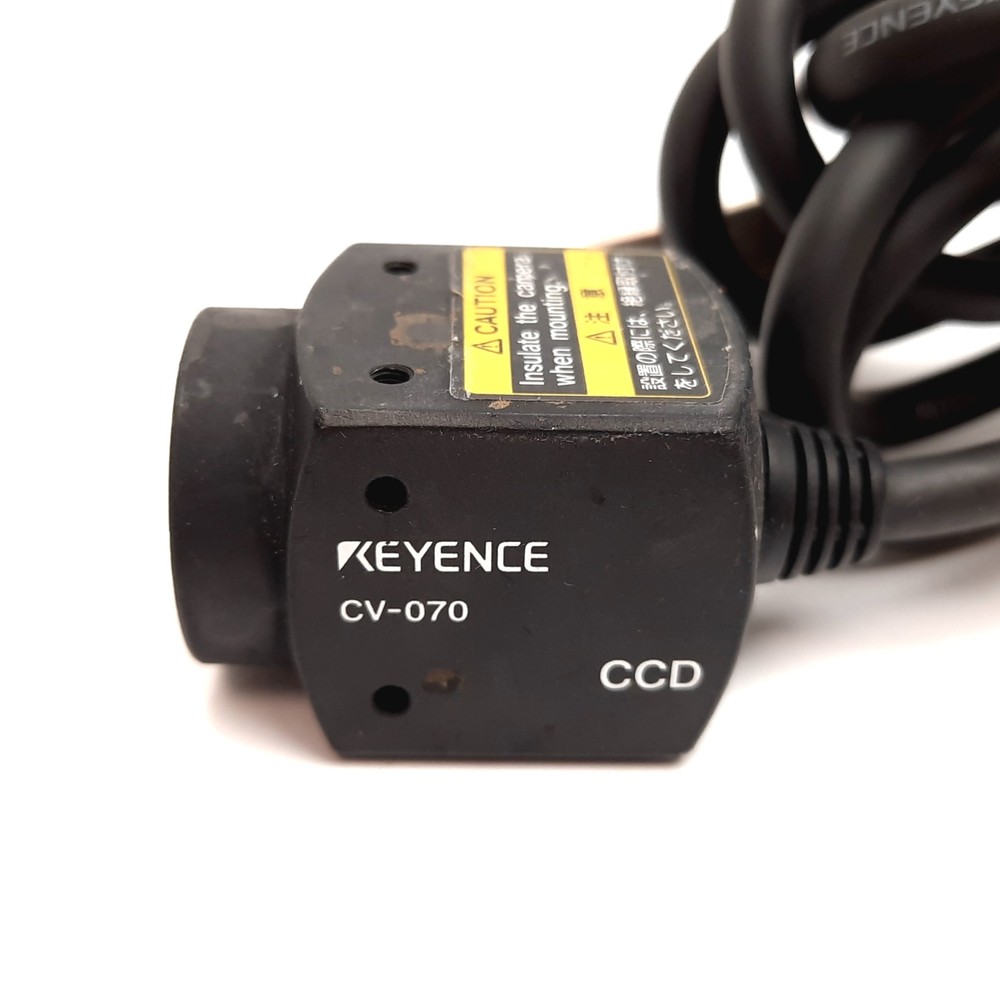 Keyence CV-070 High Speed Intuitive Camera, Color, Machine Vision 1/3" CCD